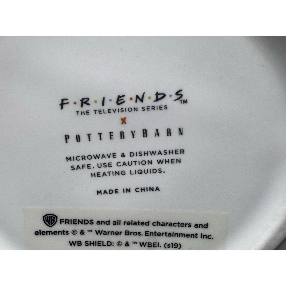Pottery Barn FRIENDS Thanksgiving TURKEY Fez MUG - Rare Discontinued